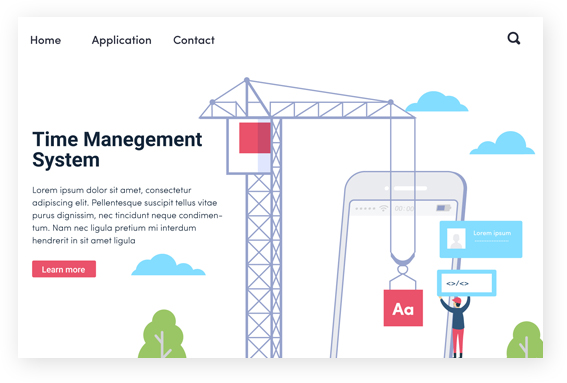 Time Management System shadow